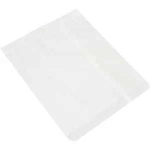 15 x 18" White Flat Merchandise Bags