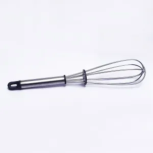 2571 Stainless Steel Wire Whisk,Balloon Whisk,Egg Frother, Milk & Egg Beater (10 inch)