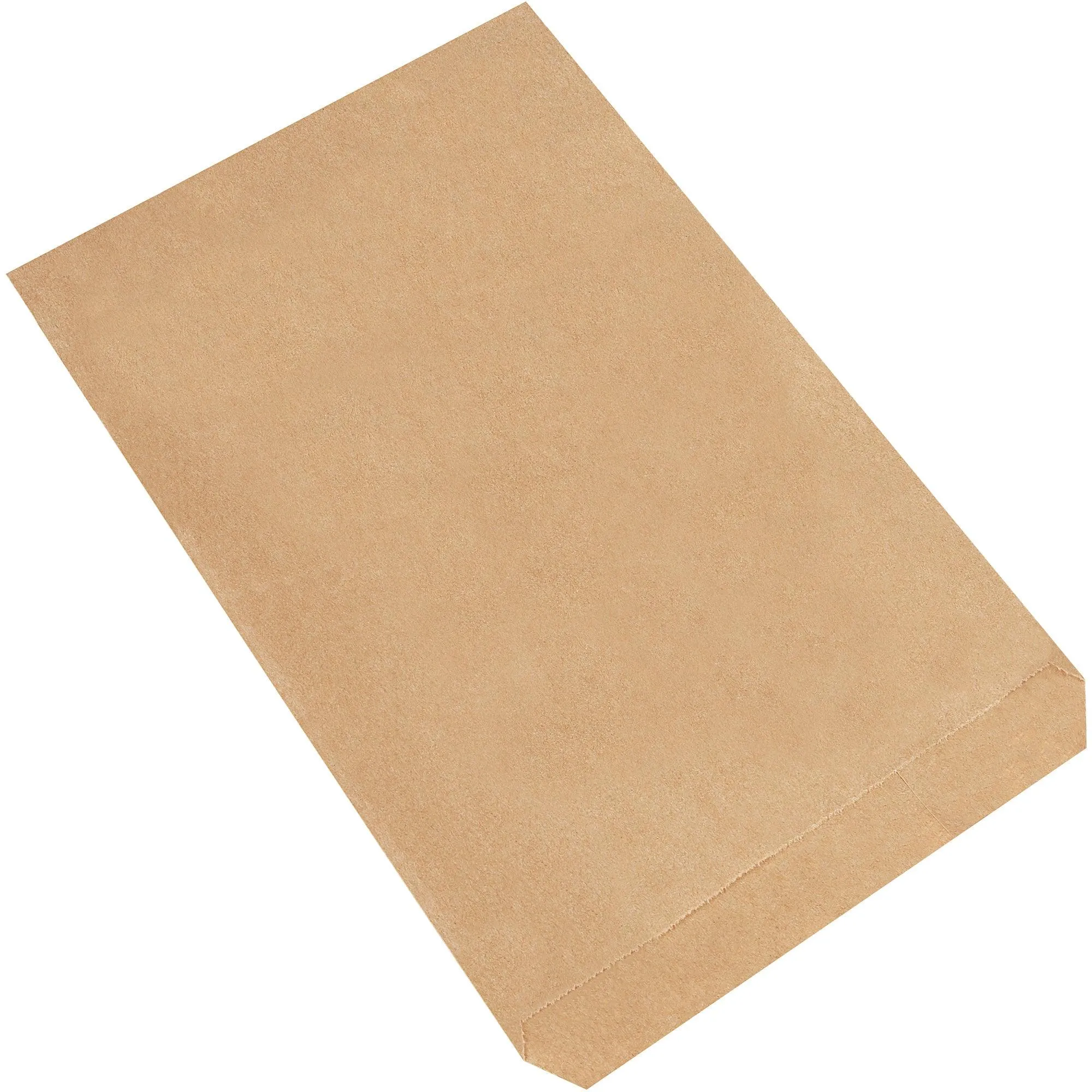 7 1/2 x 10 1/2" Kraft Flat Merchandise Bags