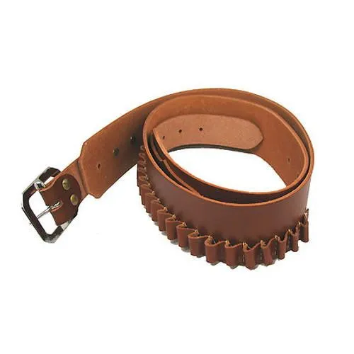 Adjustable Cartridge Belt - Tan, .45 Caliber