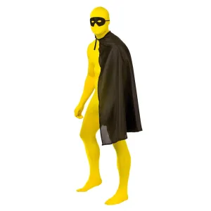 Adults Superhero Cape With Mask Stag Hen Fancy Dress