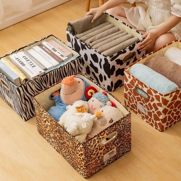 ANIMALS PATTERN PRINTED CLOTHES STORAGE BAG