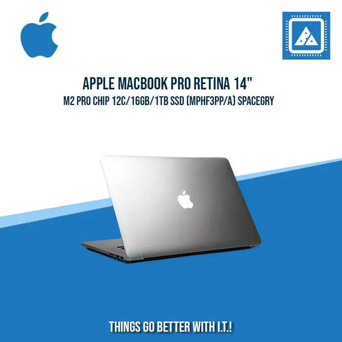 APPLE MACBOOK PRO RETINA 14" M2 PRO CHIP  (MPHF3PP/A)  | BEST FOR FREELANCER AND CORPORATES LAPTOP