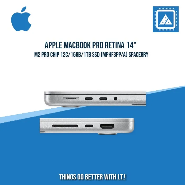 APPLE MACBOOK PRO RETINA 14" M2 PRO CHIP  (MPHF3PP/A)  | BEST FOR FREELANCER AND CORPORATES LAPTOP