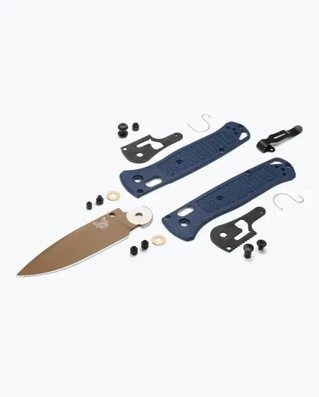 Benchmade Bugout Knife | Crater Blue Grivory