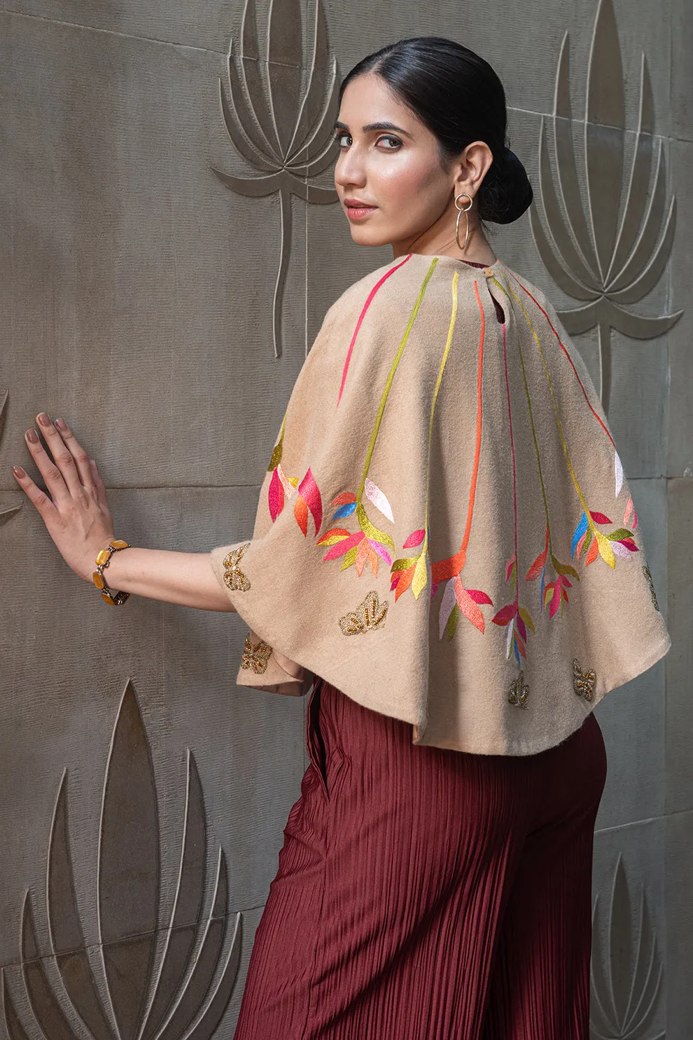 Birds of Paradise Poncho