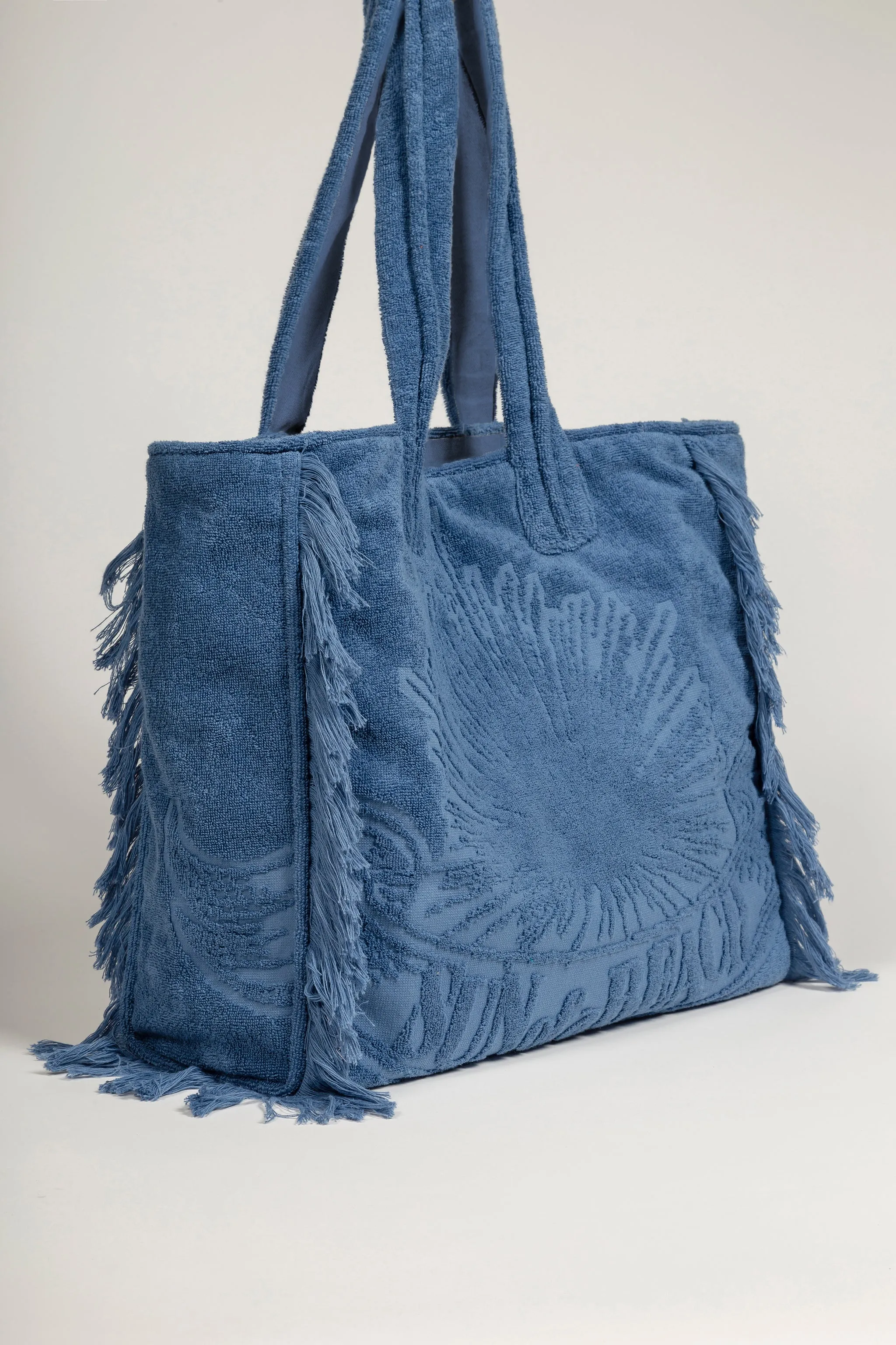 Blue | Terry Tote Beach Bag