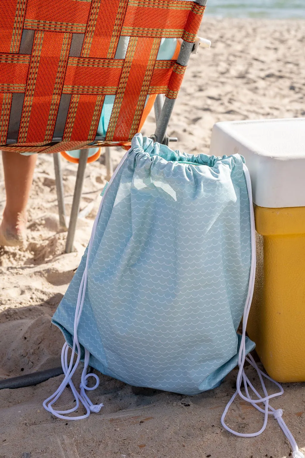 Blue Waves Swim Bag