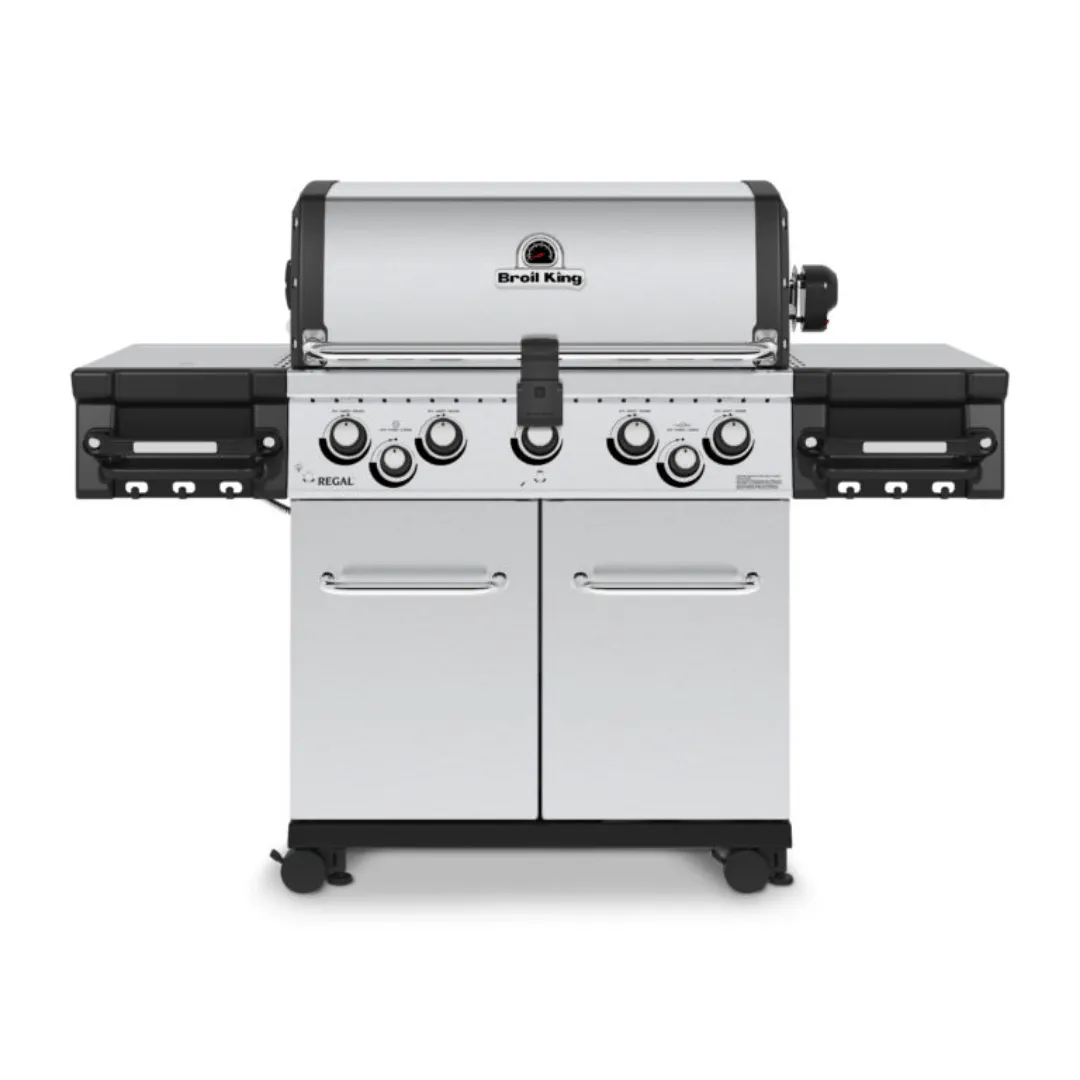 Broil King Regal™ S 590 Pro Freestanding Gas Grill w/ Rotisserie & Side Burner