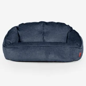 Bubble Sofa Bean Bag - Chenille Navy Blue