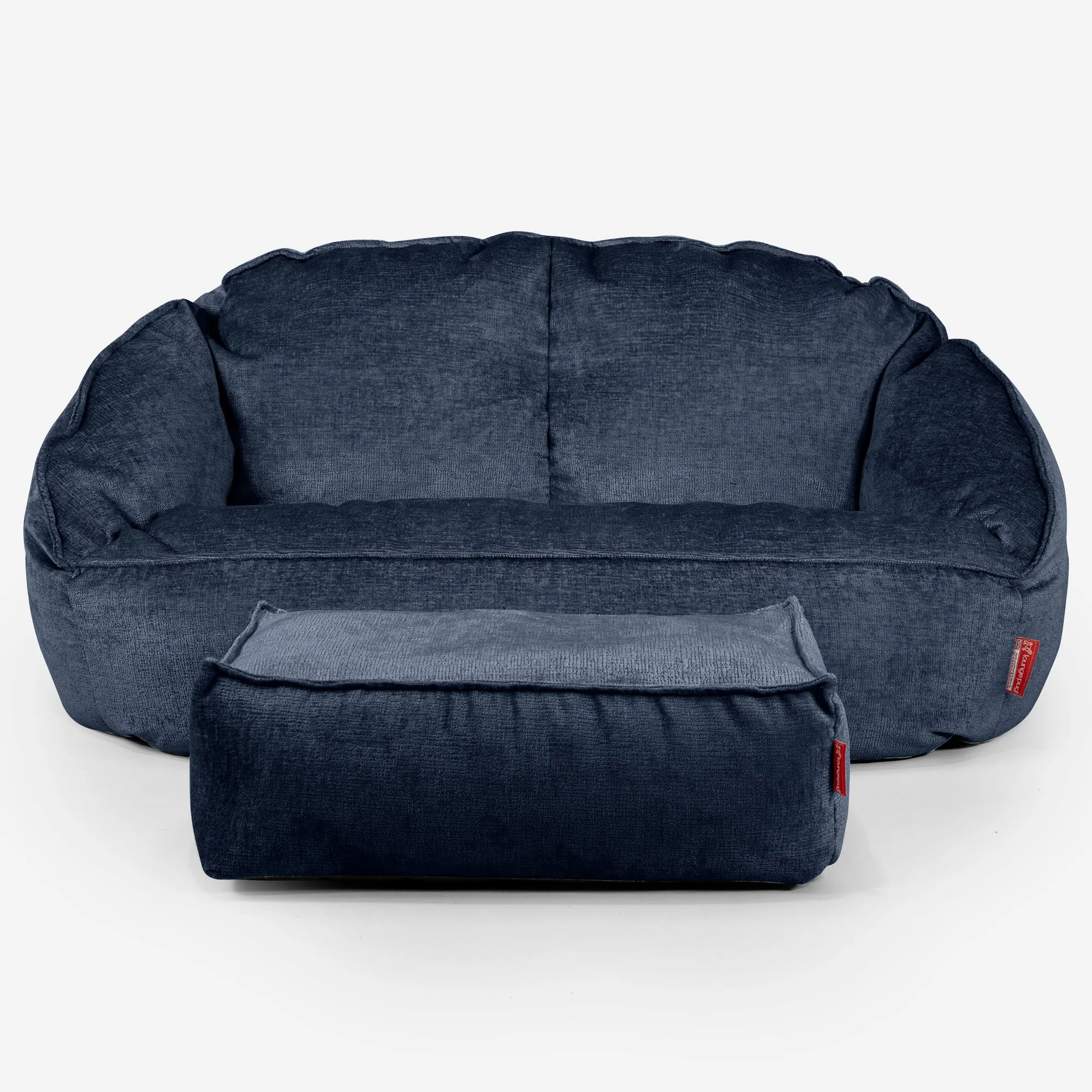 Bubble Sofa Bean Bag - Chenille Navy Blue