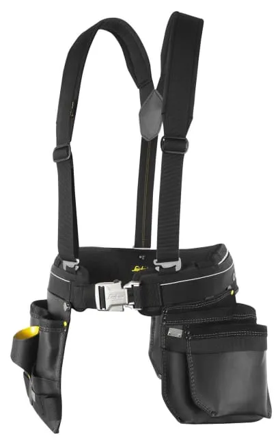 Carpenter's Snickers XTR Tool Belt with Braces and Leather Pouches