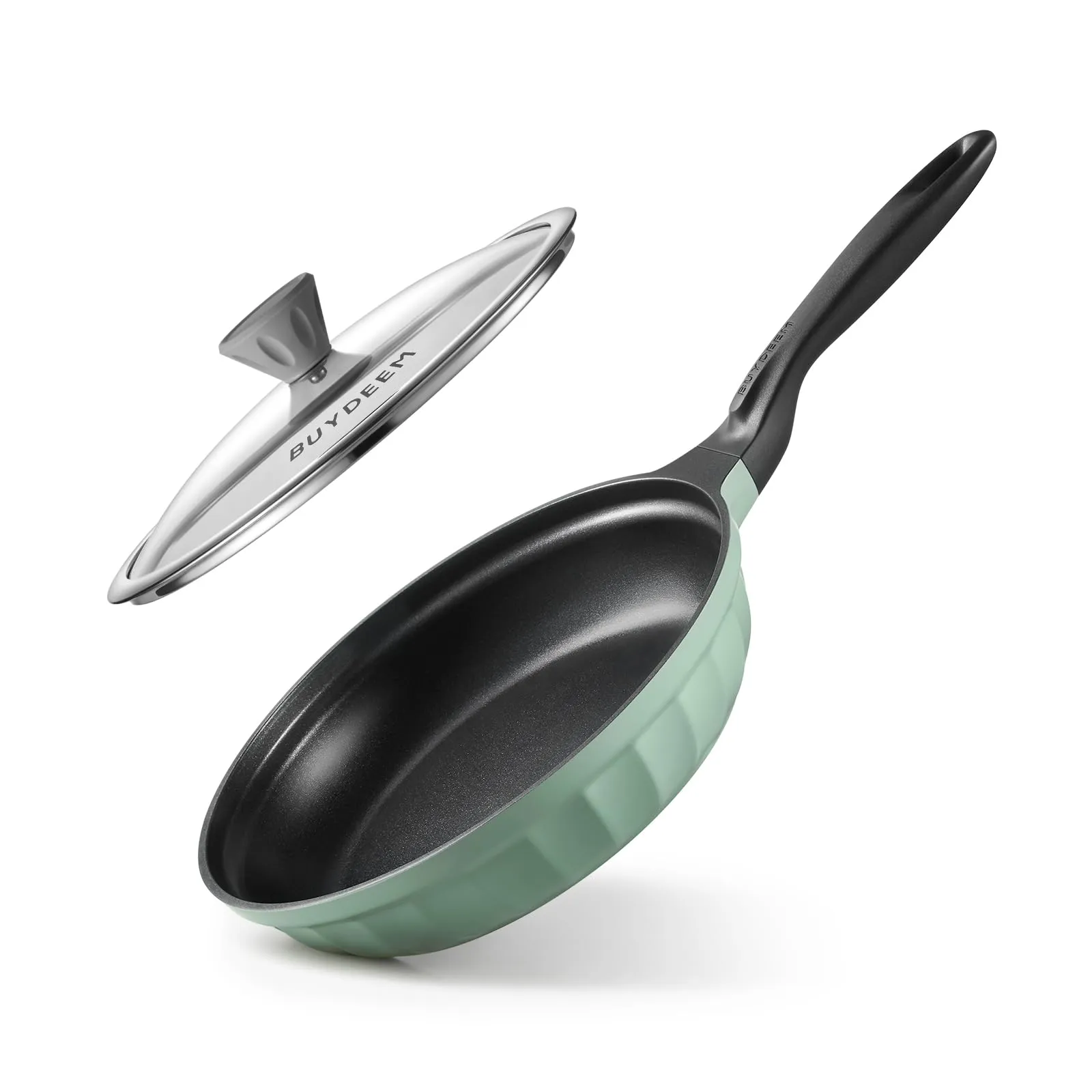 Cast Aluminum Nonstick Frying Pan, 2.5QT