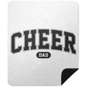 Cheer Dad BSHM Premium Black Sherpa Blanket 50x60