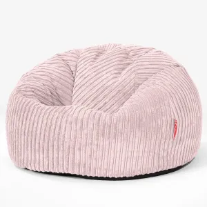 Classic Bean Bag Chair - Cord Blush Pink