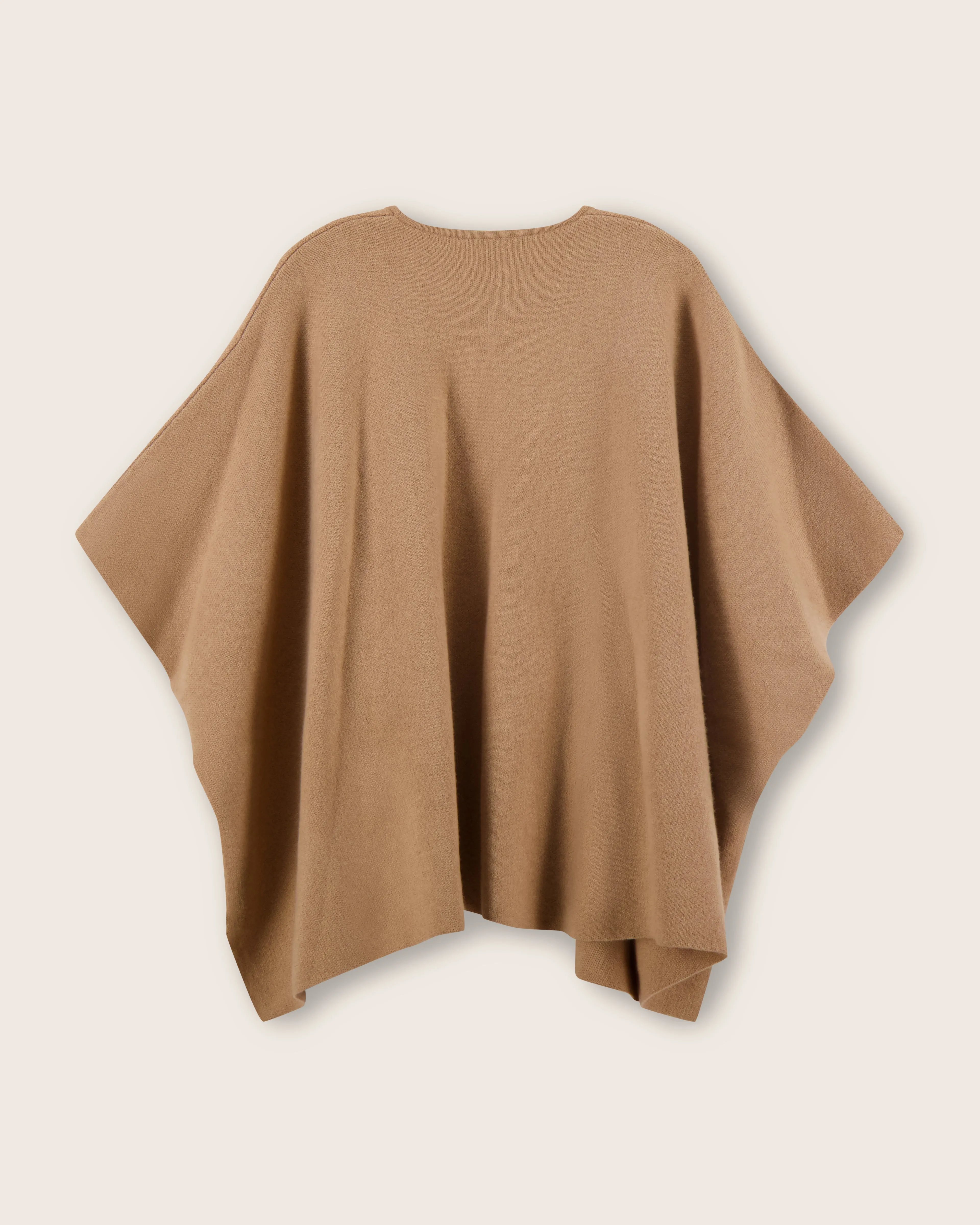 Divina Double Knit Cashmere Cape