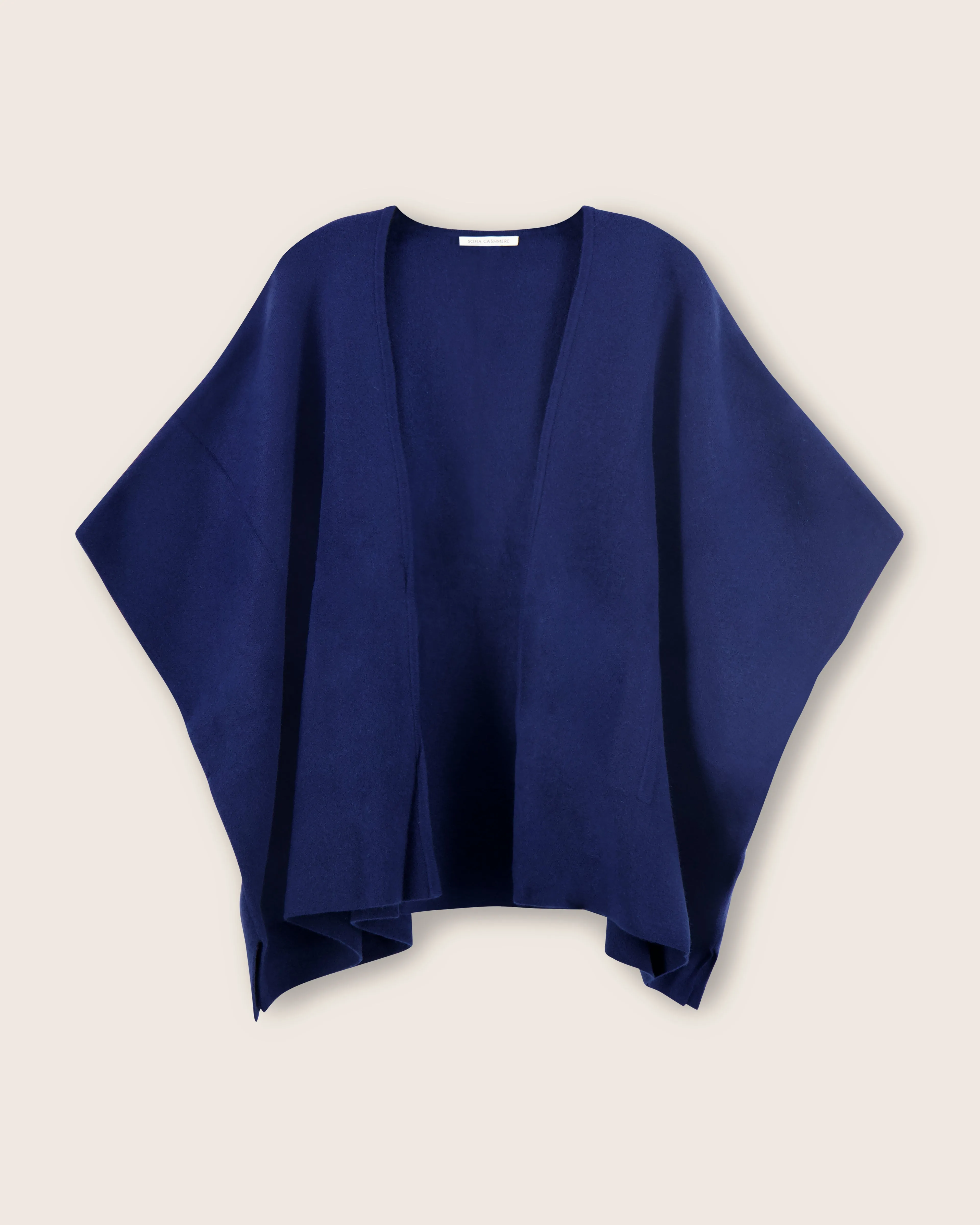 Divina Double Knit Cashmere Cape