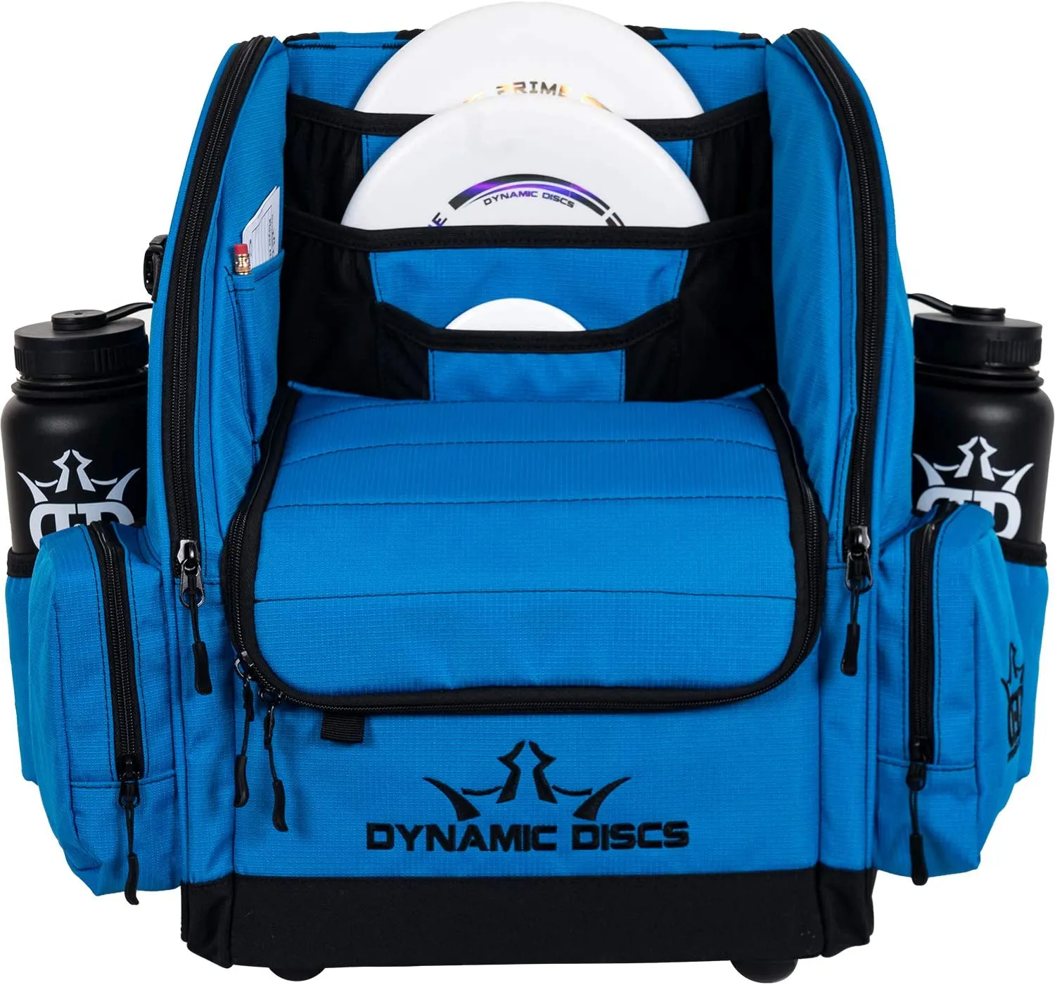 Dynamic Discs Commander Backpack Disc Golf Bag - Ripstop Blue