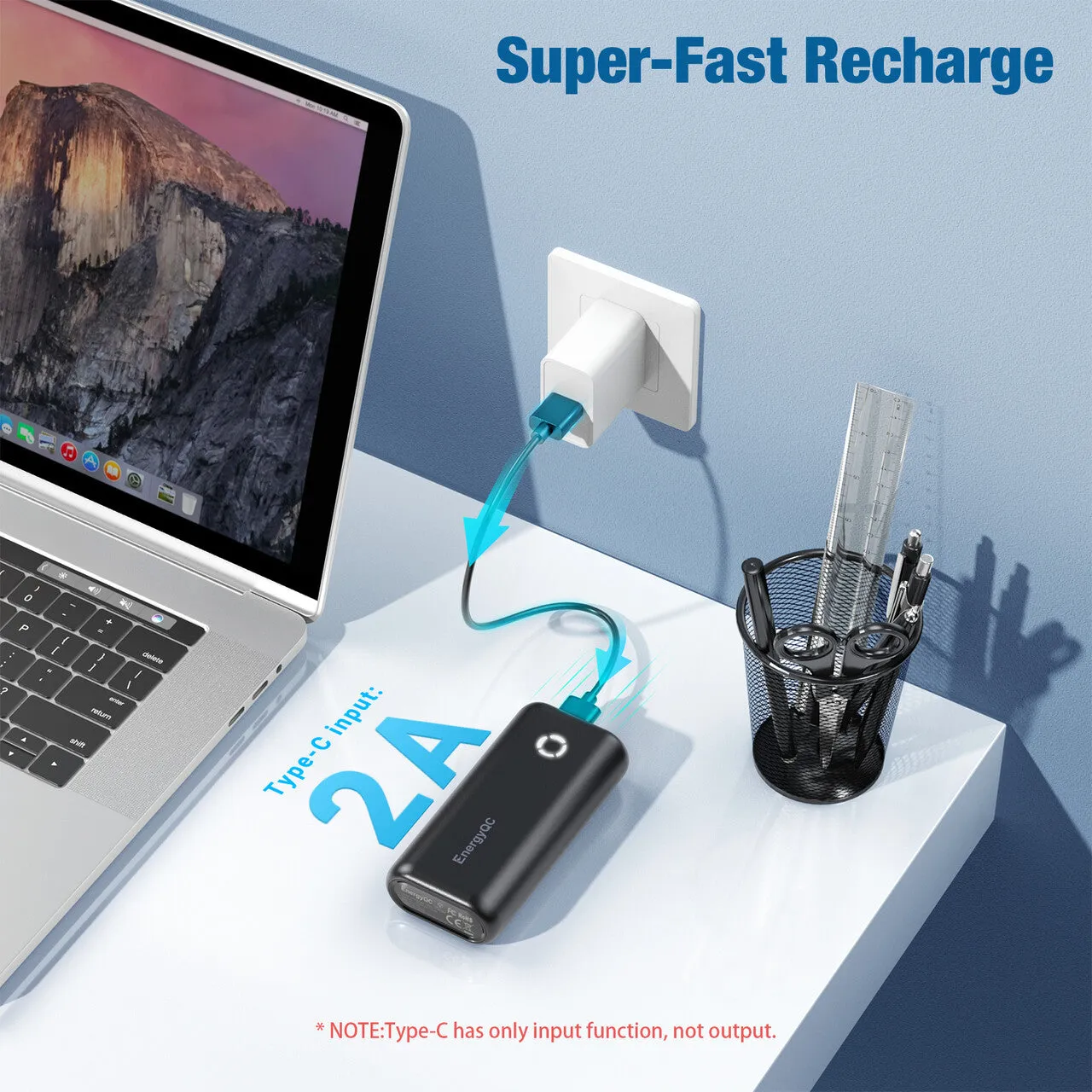 EnergyQC Power Bank 10000mAh