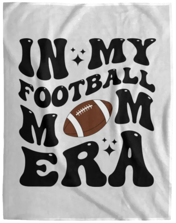 Football Mom VPL Cozy Plush Fleece Blanket - 60x80