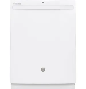 GDT530PGPWW GE® ENERGY STAR® Top Control with Plastic Interior Dishwasher with Sanitize Cycle & Dry Boost