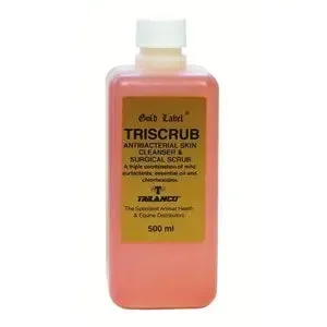 Gold Label Triscrub Antibacterial Skin Cleanser and Surgical Scrub - 500 ml