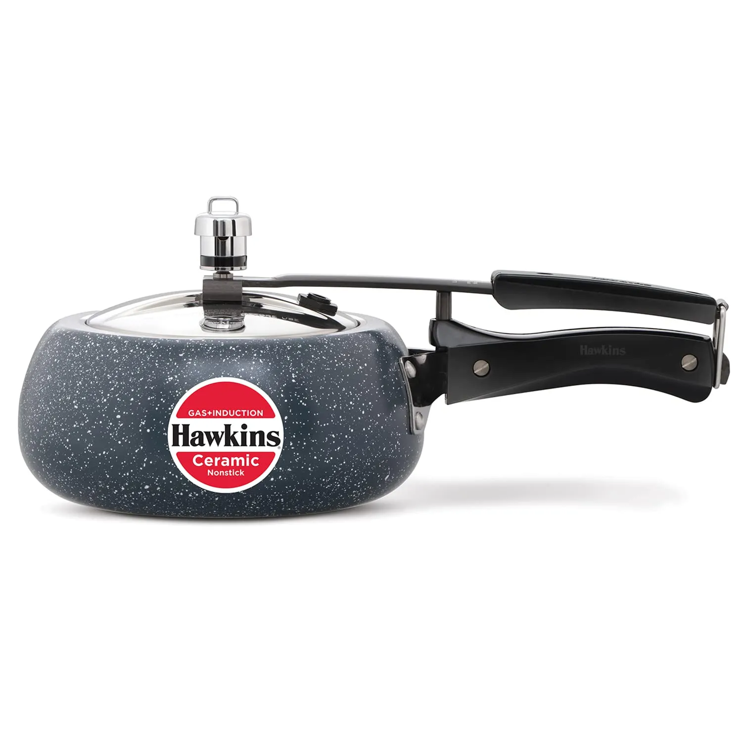 Hawkins Ceramic Nonstick Pressure Cooker, Induction Inner Lid Cooker