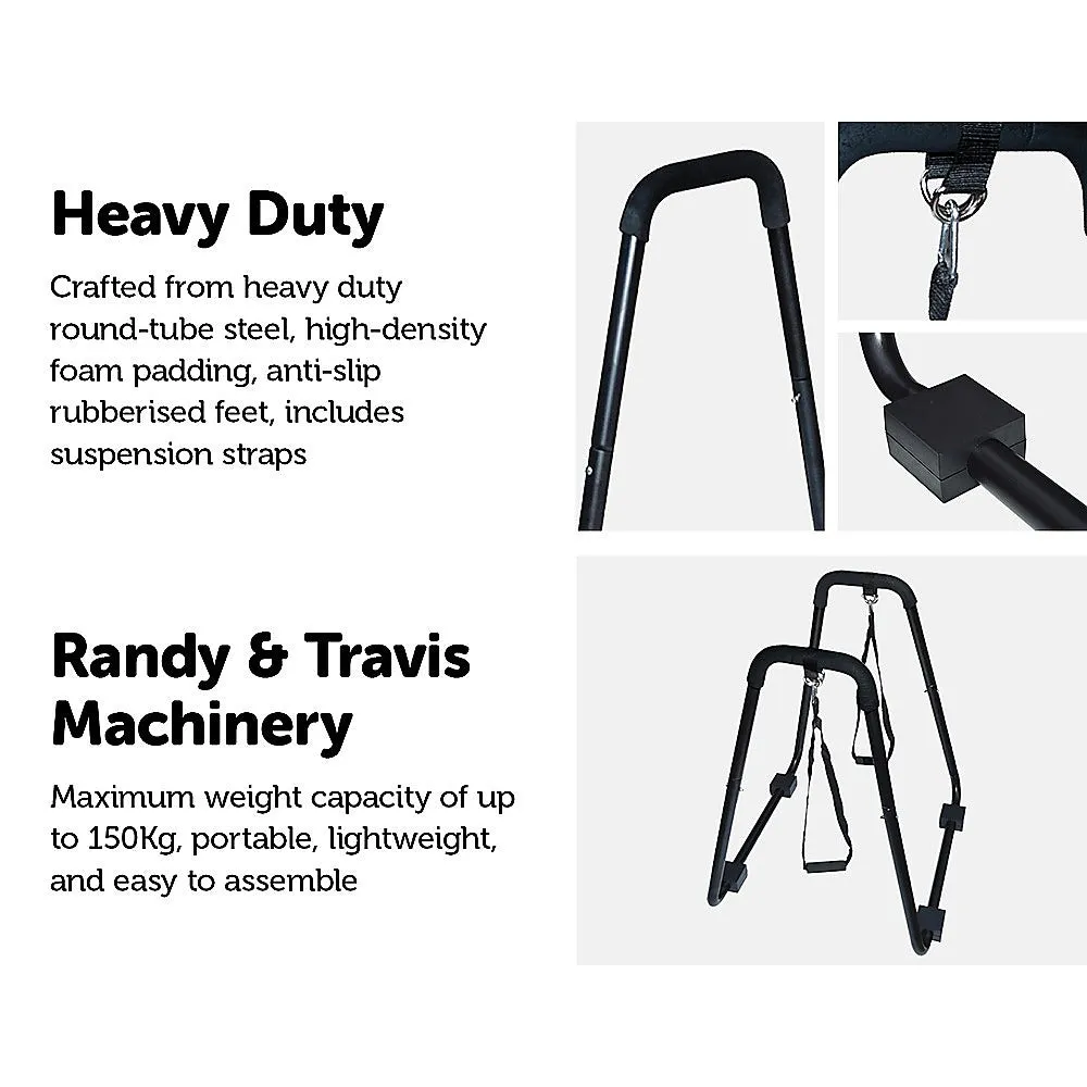 Heavy-Duty Steel Dip Station Core Bars Push Up Stand