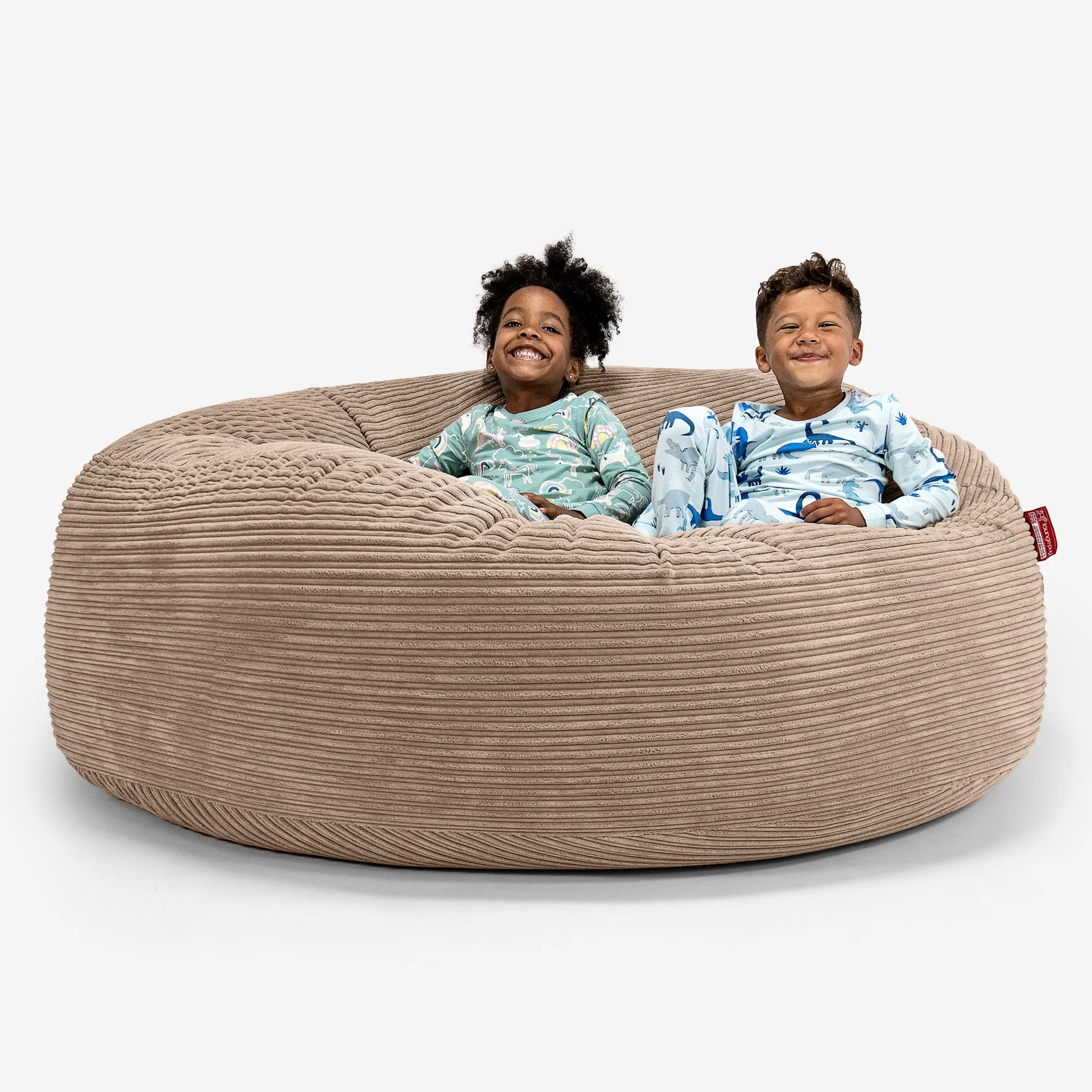 Huge Family Sized Kids Bean Bag 3-14 yr - Cord Sand