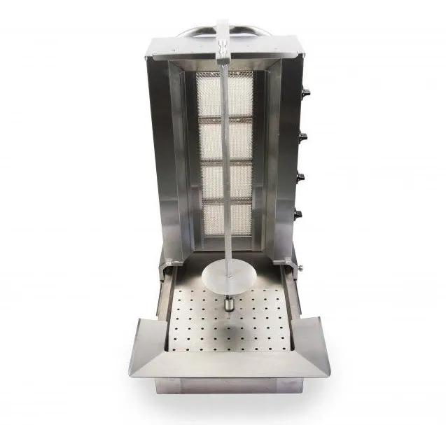 Kebab King 4 Gas Burner Doner Kebab Grill - GKLG151