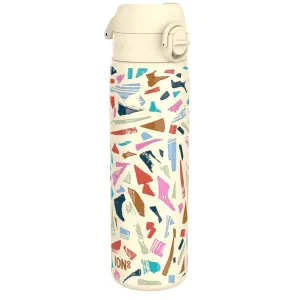 Leak Proof Slim Thermal Steel Water Bottle, Insulated, Terrazzo, 500ml (17oz)