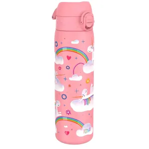 Leak Proof Slim Thermal Steel Water Bottle, Insulated, Unicorn, 500ml (17oz)