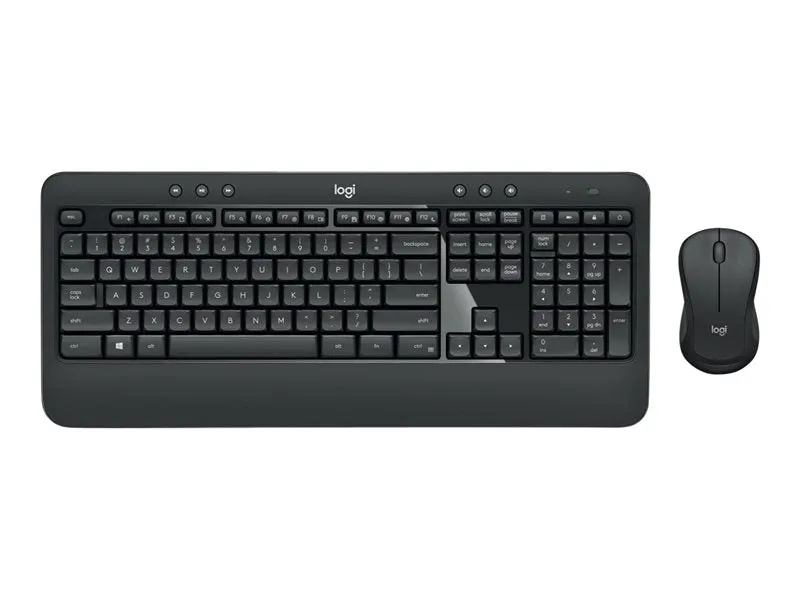 Logitech Mk540 Advanced - Keyboard And Mouse Set - Wireless - 2.4 Ghz - Qwerty - Uk