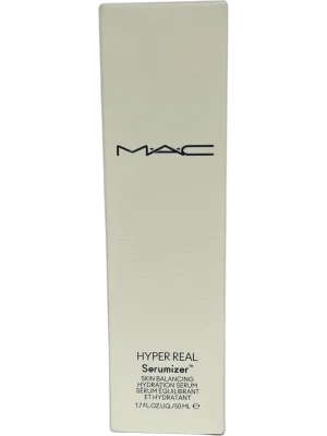 MAC Hyper Real Serumizer Skin Balancing Hydration Serum Beauty & Cosmetics 1.7 Oz.