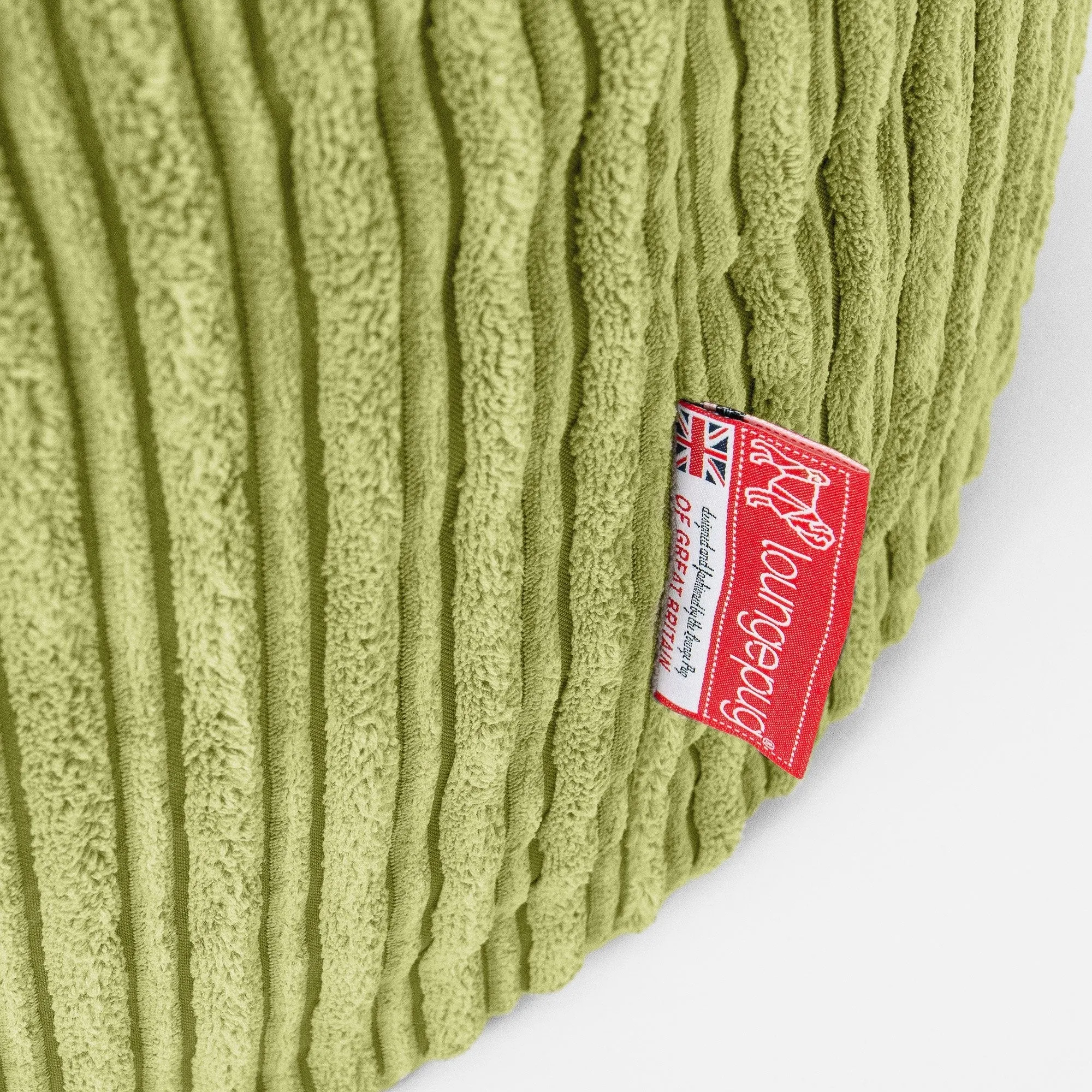 Mammoth Bean Bag Sofa - Cord Lime Green