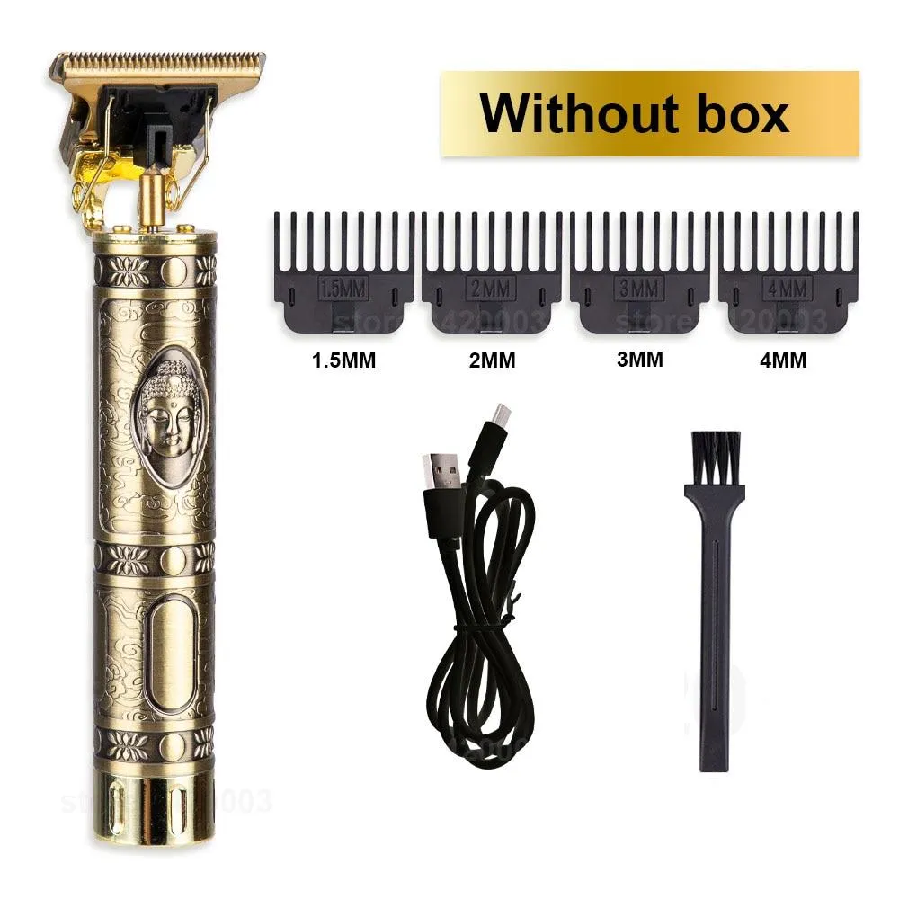 Men Professional Electric Hair Clipper Beard Trimmer Barber Shop Hair Cutting Machine