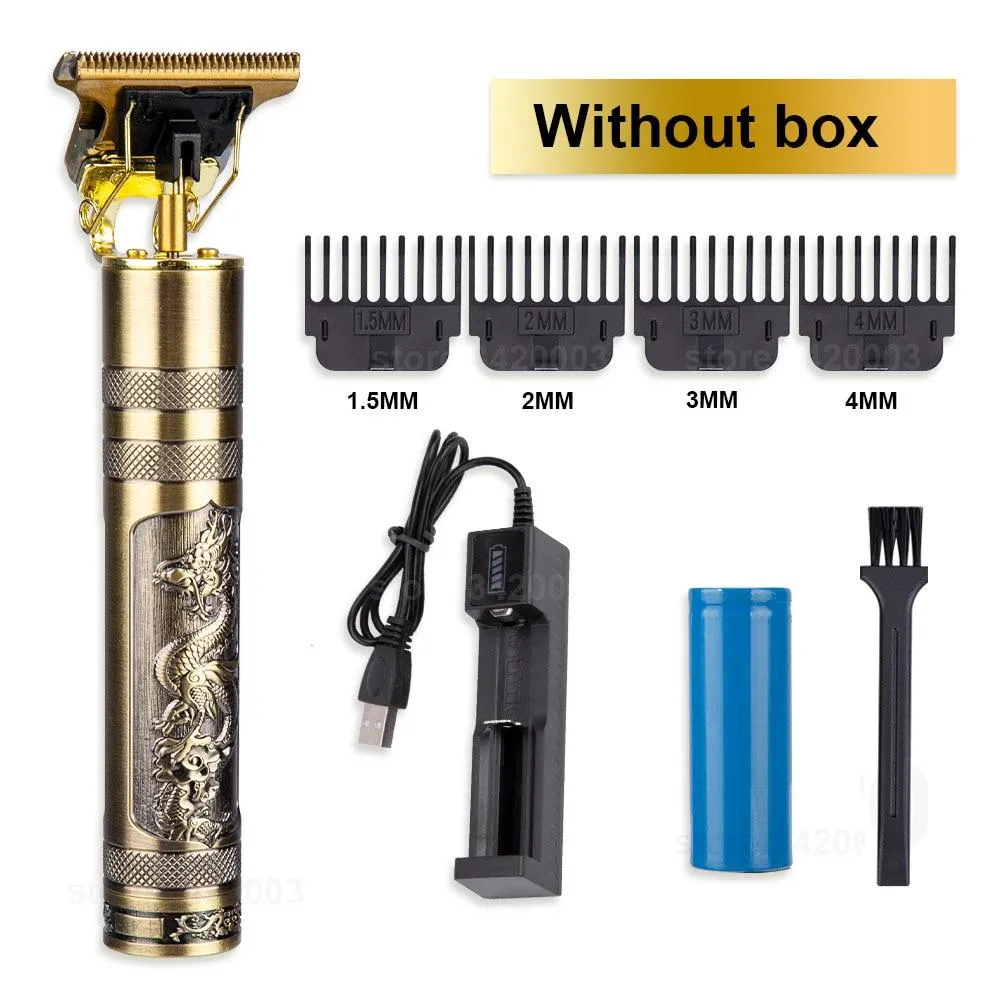 Men Professional Electric Hair Clipper Beard Trimmer Barber Shop Hair Cutting Machine