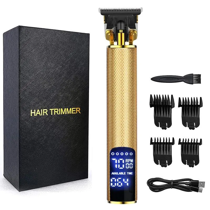 Men Professional Electric Hair Clipper Beard Trimmer Barber Shop Hair Cutting Machine