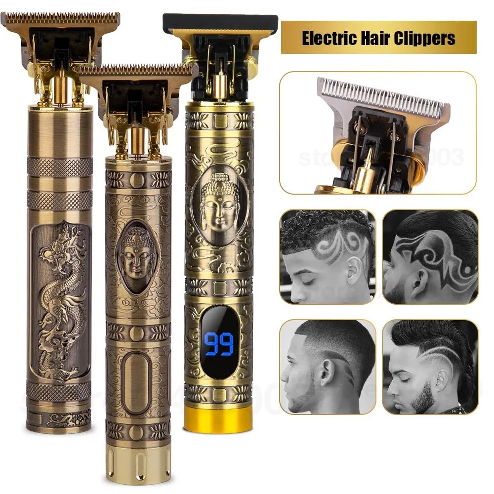 Men Professional Electric Hair Clipper Beard Trimmer Barber Shop Hair Cutting Machine