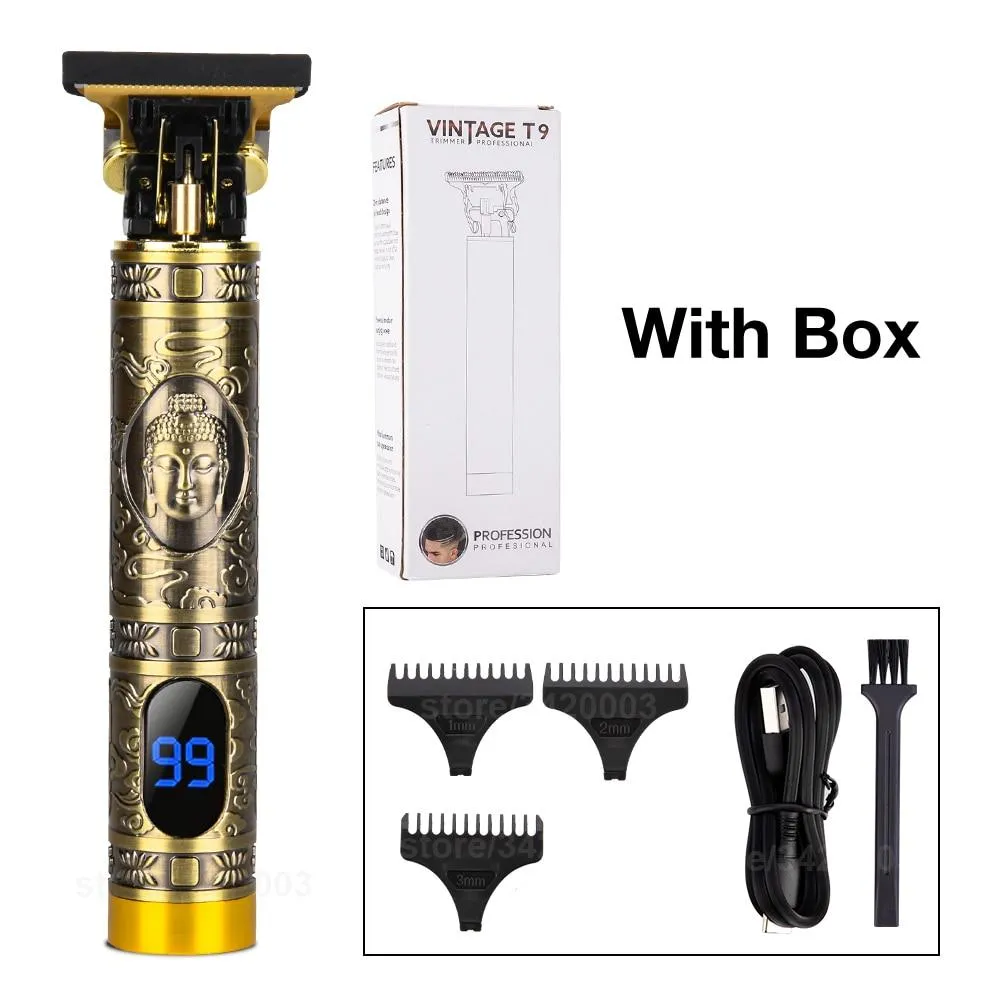 Men Professional Electric Hair Clipper Beard Trimmer Barber Shop Hair Cutting Machine