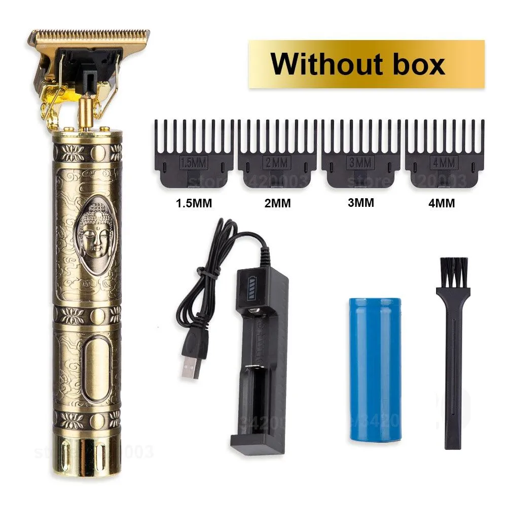 Men Professional Electric Hair Clipper Beard Trimmer Barber Shop Hair Cutting Machine