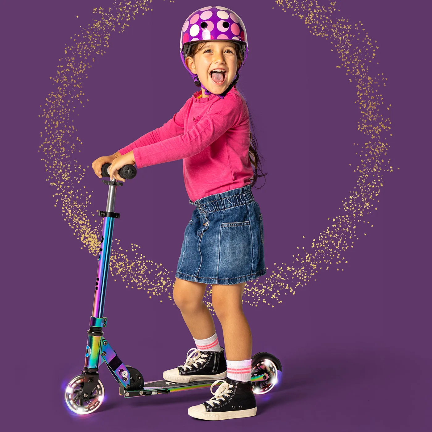 Micro Scooters Micro Sprite Scooter Classic LED - Neochrome