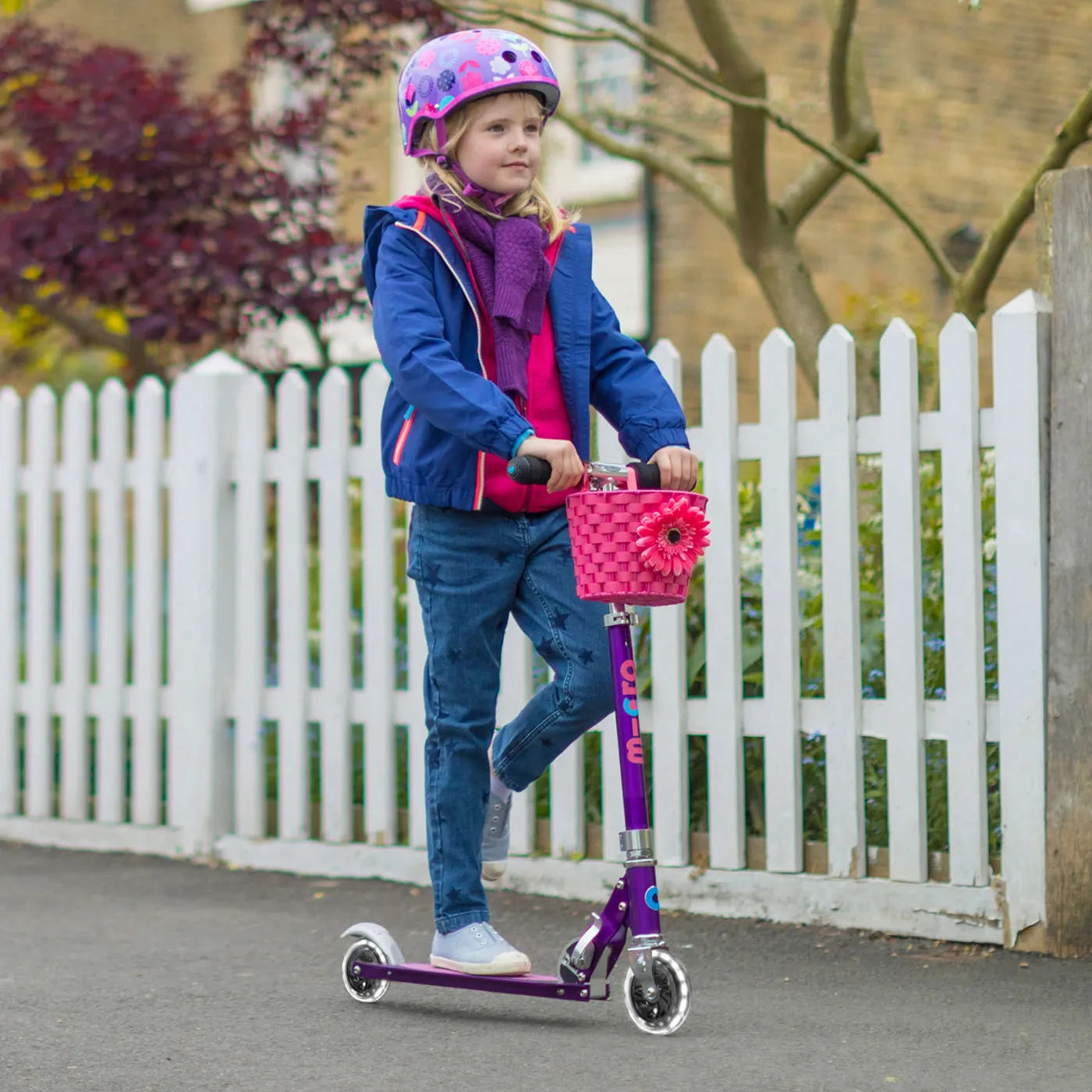 Micro Scooters Micro Sprite Scooter Classic LED - Purple