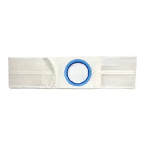 Nu-Hope Support Belt, Original Flat Panel, 2-1/4" Center Stoma, 4" Wide, Prolapse Strap, 2XL (47" to 52" Waist)