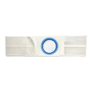 Nu-Hope Support Belt, Original Flat Panel, 2-1/4" Center Stoma, 4" Wide, Prolapse Strap, 2XL (47" to 52" Waist)