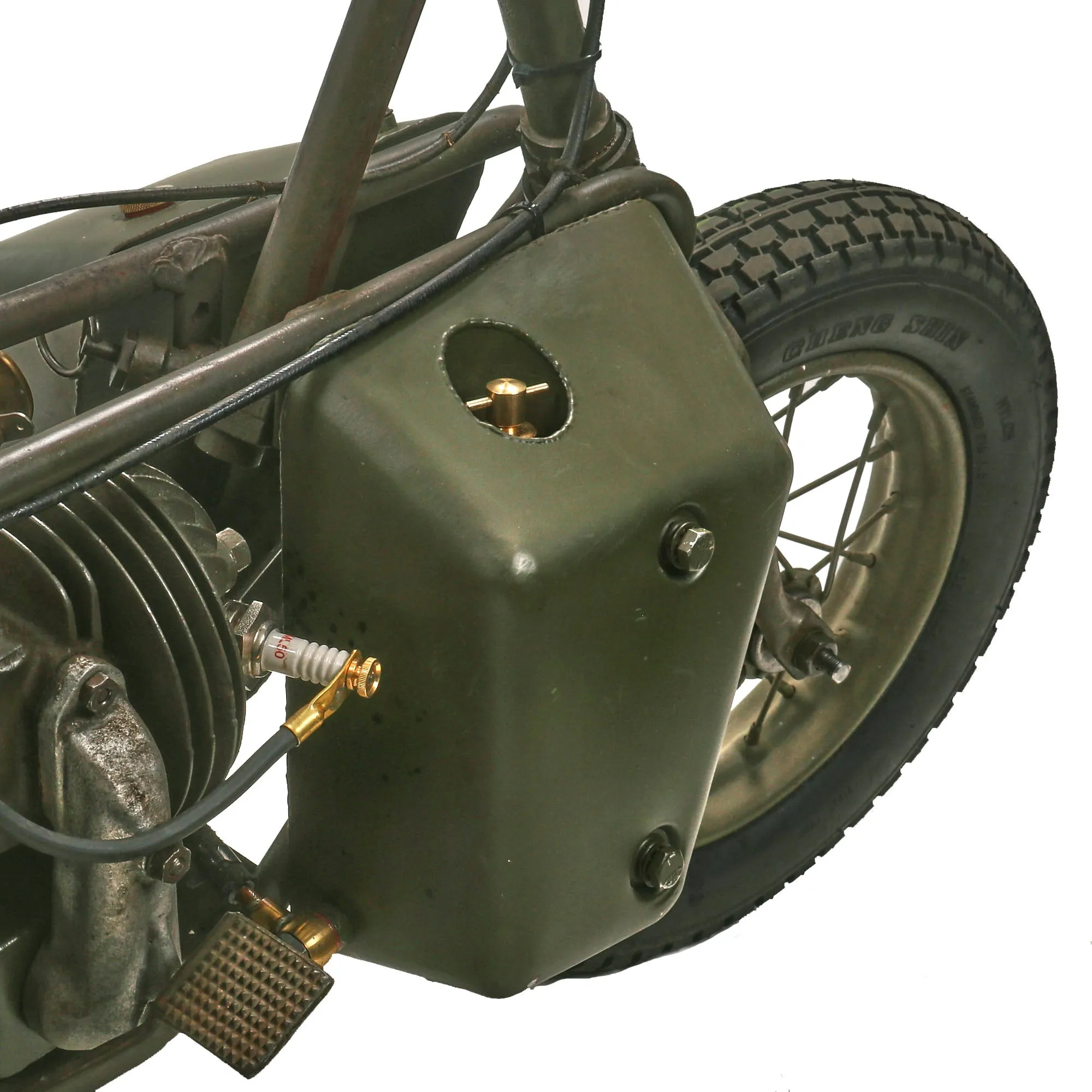 Original British WWII 1942 Mark I Excelsior Welbike Folding Miniature Airborne Motorcycle - Frame Number 826 - Fully Functional