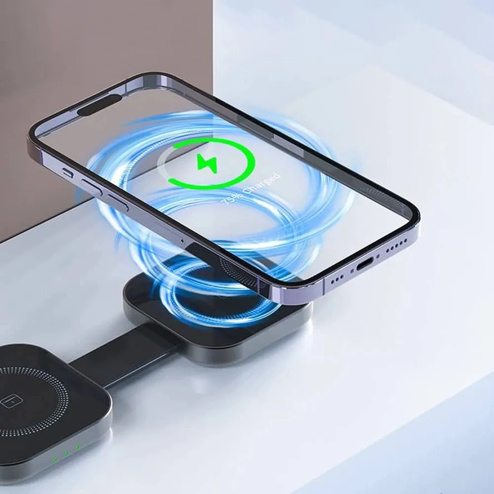 PowerMax Trio Foldable 3 in 1  Wireless Charger