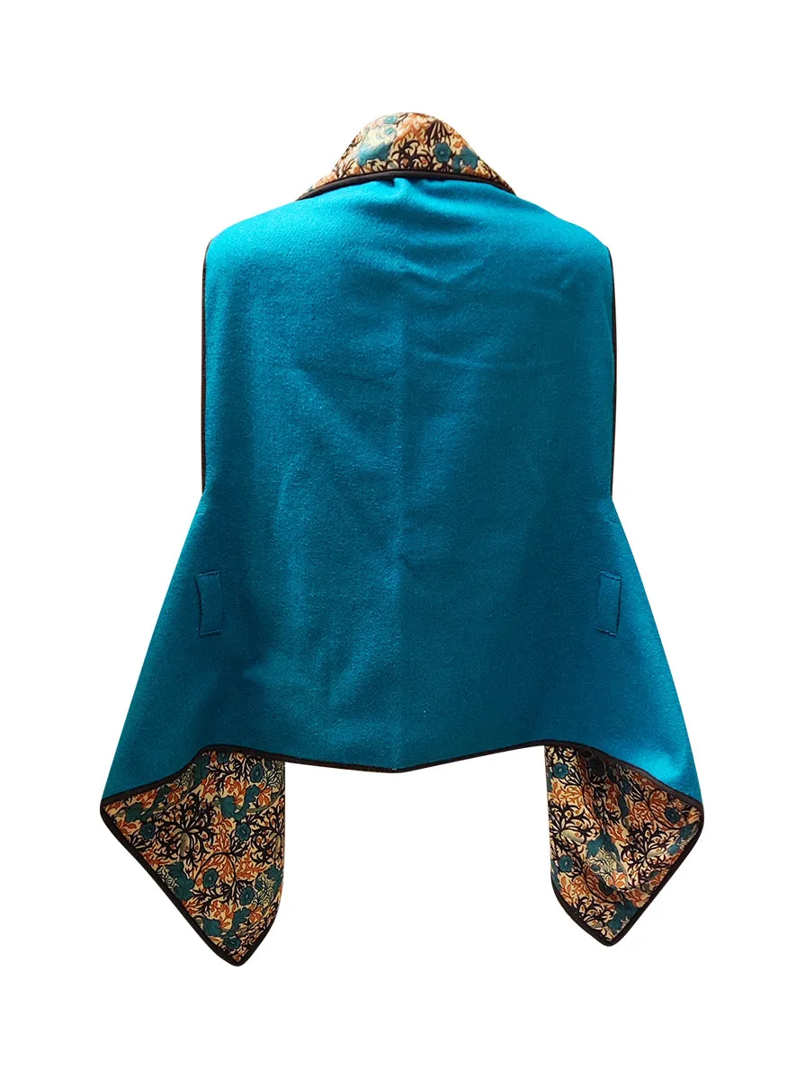 ReSaree felt cape manika