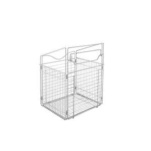 Rev-A-Shelf / CTOHB-161319-CR-52 / Steel Tilt Out Hamper for Custom Closet Systems