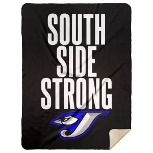 South Side Strong Football MSHL Premium Sherpa Blanket 60x80